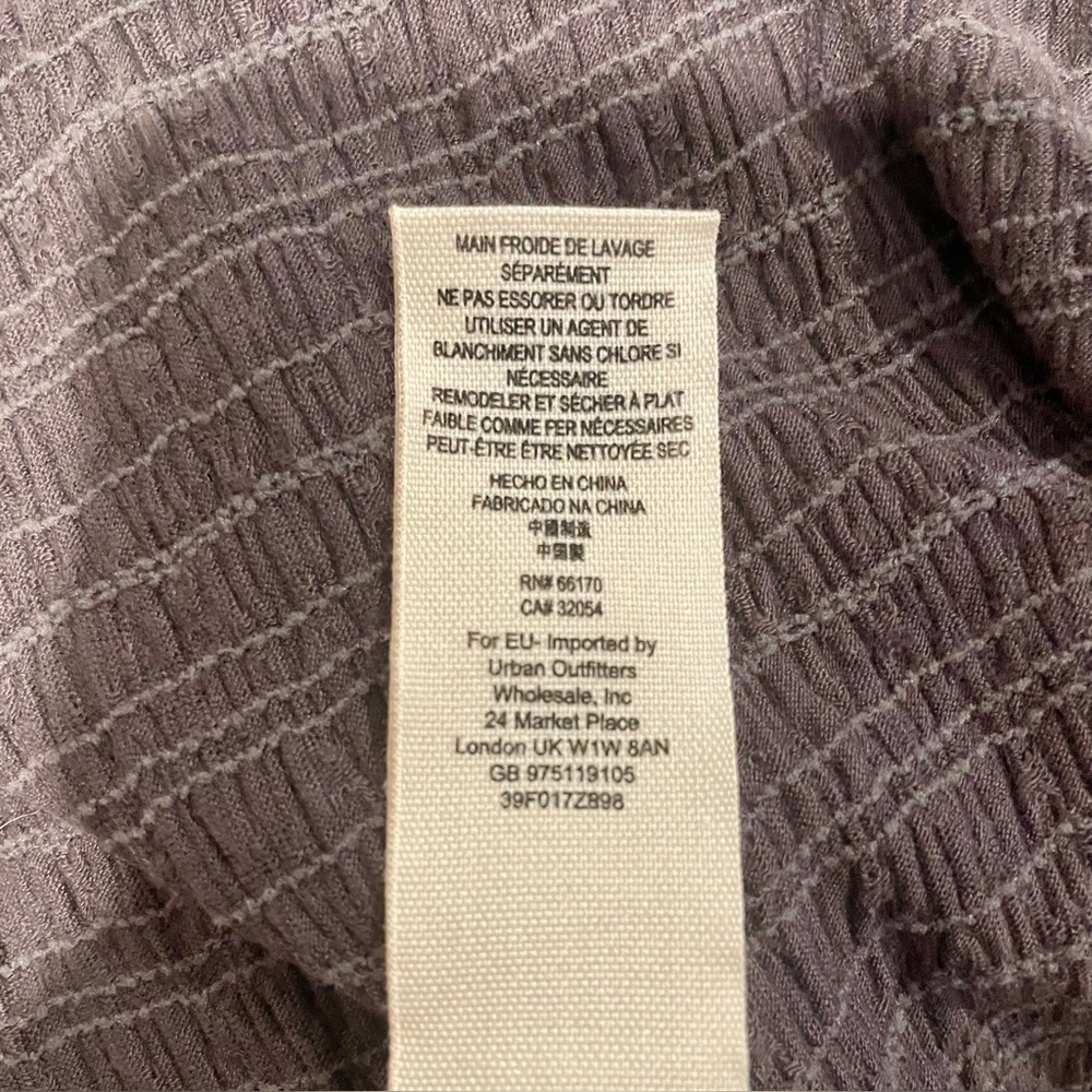 New! Free People long sleeve mini dress with lace insets - Picture 8 of 14